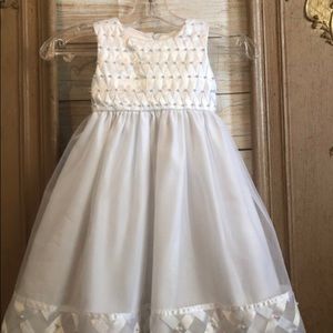 Cinderella white formal dress sz3T